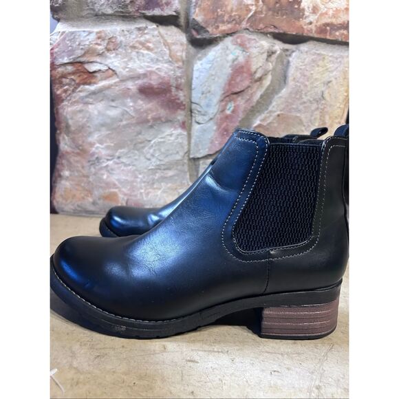 Eastland Women’s Jasmine Chelsea Ankle Black Boots Size 8.5M - Picture 7 of 9